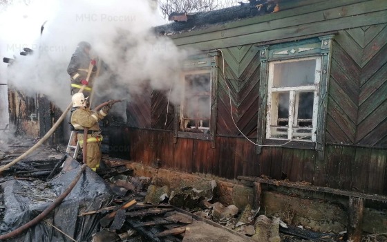 Женщина погибла на пожаре в Стародубском районе