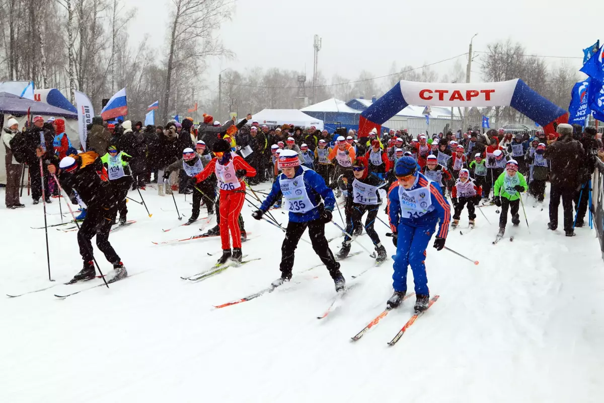 Более шести тысяч жителей Брянщины поучаствовали в «Лыжне России»