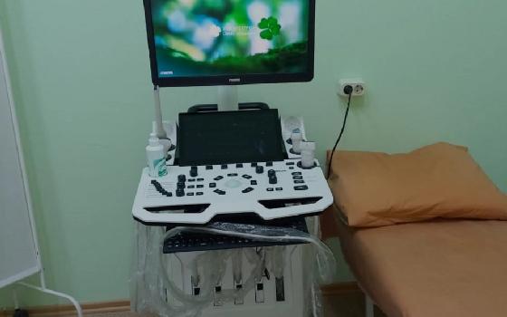 Отечественный аппарат УЗИ работает в больнице Унечи