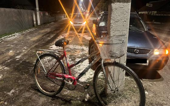 Mazda сбила пенсионерку с велосипедом в Жуковке 