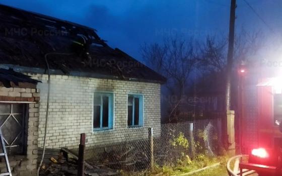 Пожилой мужчина погиб на пожаре в Дубровке