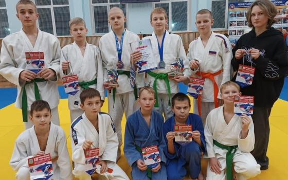 Девять медалей завоевали брянские дзюдоисты на Международном турнире