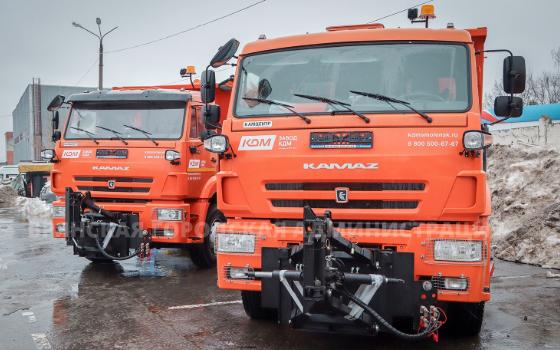 Шесть новых дорожных машин прибыли в Брянск
