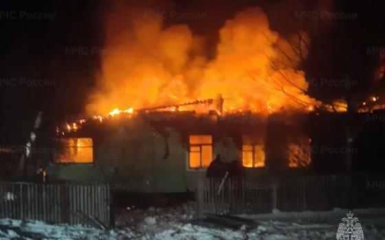 Два мужчины погибли на пожаре в посёлке Кокоревка