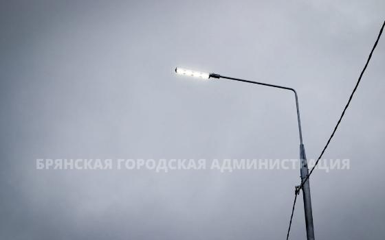 Более 12 тысяч уличных светильников заменили специалисты в Брянске