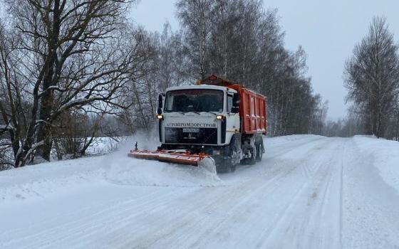 Более десяти тысяч км проезжей части очистили от снега брянские дорожники