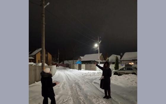 34 нерабочих светильника обнаружили чиновники на улицах Брянска