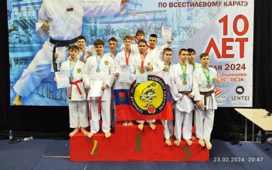 Брянская сборная выиграла «Кубок Федерации» по карате