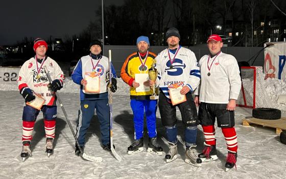 Кубок главы по дворовому хоккею прошёл в Брянске
