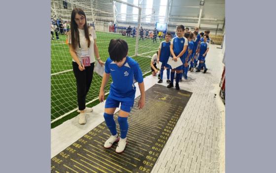 Юные брянские футболисты отметили 10-летие комплекса ГТО