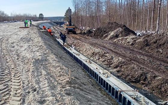 Новый мост строят на подъезде к Фокино по нацпроекту