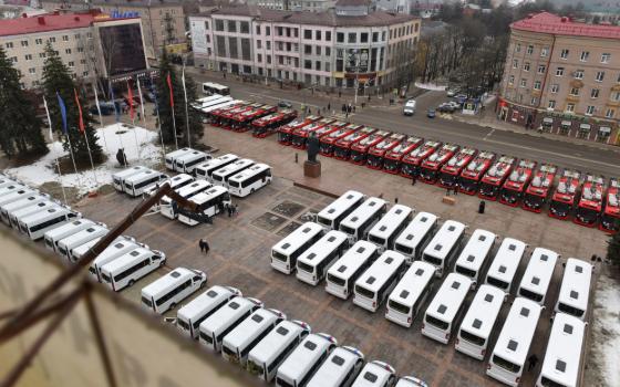 Ещё 23 троллейбуса «Адмирал» прибыли в Брянск