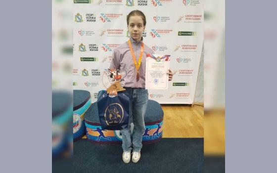 Юная брянская рапиристка завоевала «бронзу» в Курске