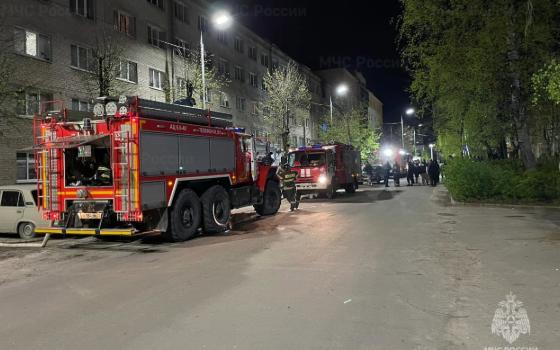 78 человек спаслись из горящей многоэтажки в Брянске