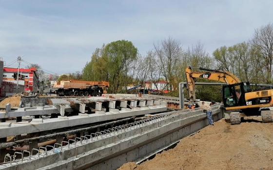 Ремонт моста по нацпроекту закончат в Клинцах в этом году