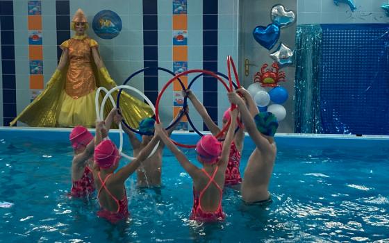 Фестиваль по синхронному плаванию среди дошкольников прошёл в Брянске