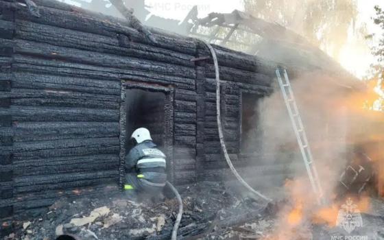 Мужчина погиб на пожаре в Красногорском районе
