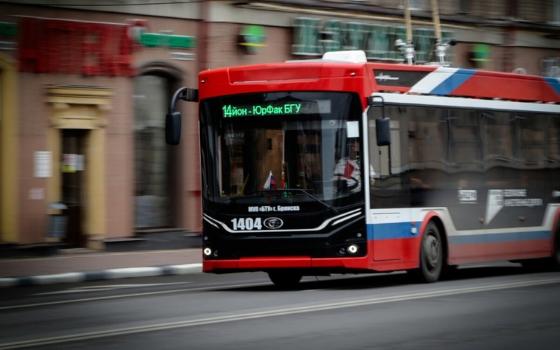 Почти пять миллионов пассажиров перевезли троллейбусы в Брянске