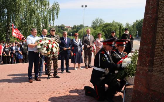 Память погибших военных почтили в Брянске