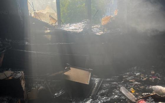В Белых Берегах сгорела квартира в многоэтажке