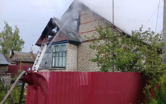 Спасатели потушили два пожара в Клинцах