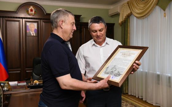Брянский губернатор встретился с главой ЛНР