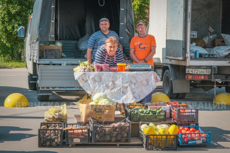 Ярмарки выходного дня открылись в Брянске 