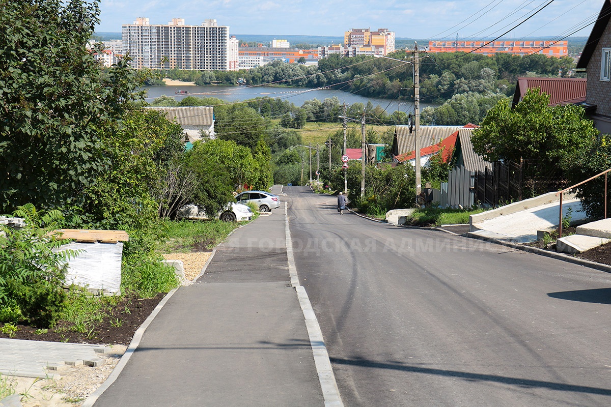 Переулок 1-й Городищенский отремонтировали в Брянске