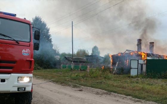 Два дома сгорели в Новозыбковском округе