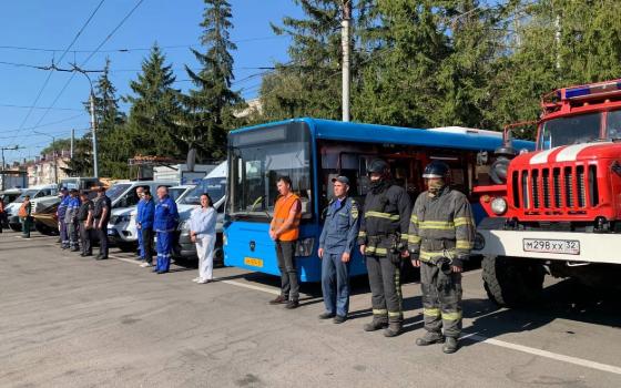 Учения провели в котельной Брянска 