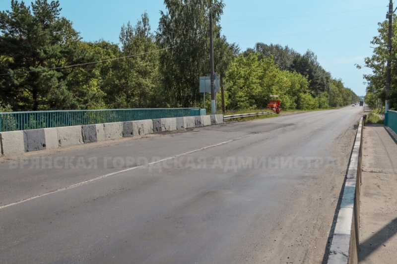 Мост через Болву в Брянске начнут ремонтировать в среду 