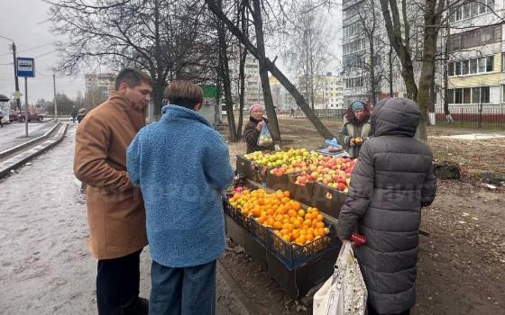 В Брянске составили протоколы на уличных торговцев