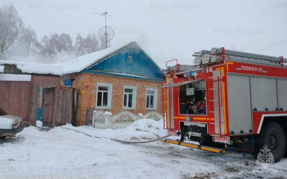 Мужчина погиб на пожаре в Новозыбковском округе 