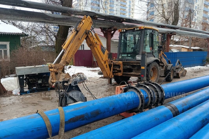 Новый водопровод строят в районе станции «Брянск — Льговский» 