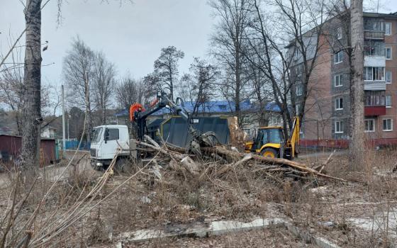 233 кубометра мусора вывезли из Брянска за день 