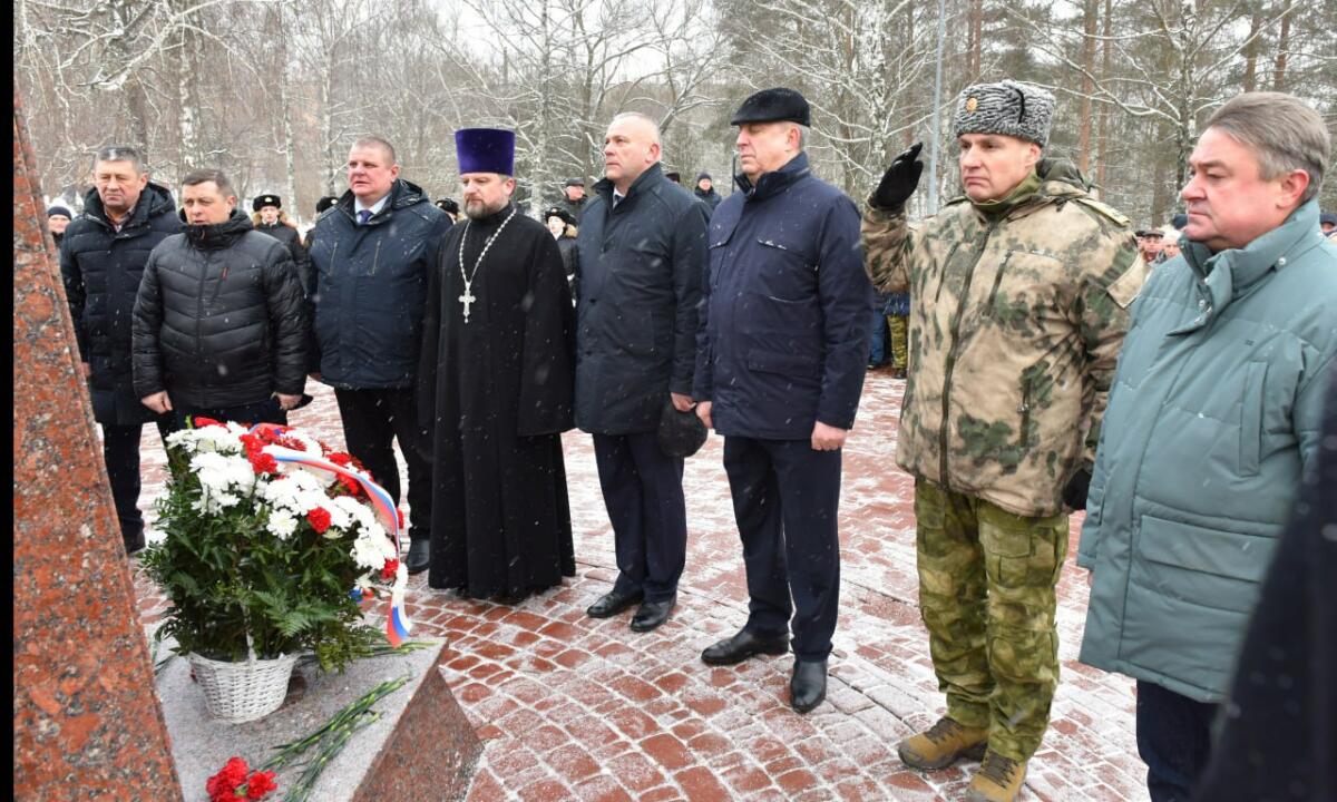 Память воинов-интернационалистов почтили в Брянске