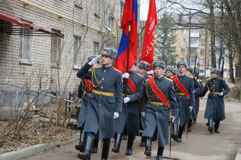 Парад в честь героя 