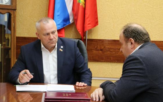 Подготовку инженеров обсудил брянский спикер с ректором БГИТУ