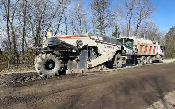 Ремонт трассы стартовал в Мглинском районе