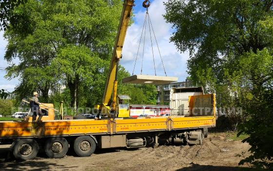 Гидравлические испытания проходят на новом водопроводе в Брянске