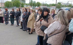 Всероссийская акция «Вальс Победы» прошла на вокзале Брянск-Орловский
