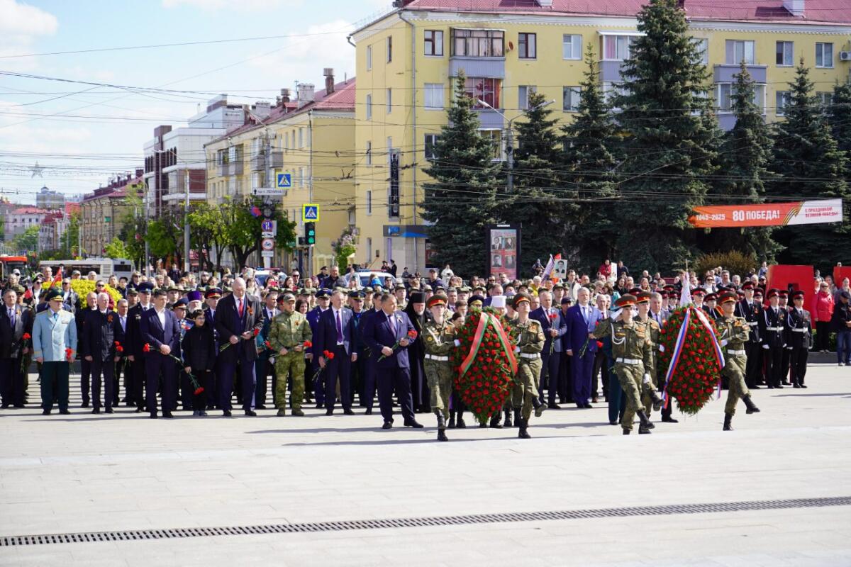 Торжества в честь 80-летия Победы прошли в Брянске