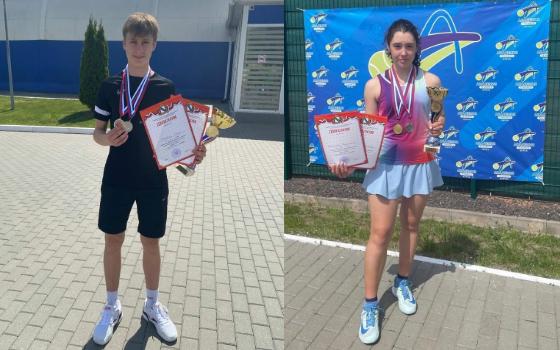 Брянские теннисисты привезли четыре медали из Курска 