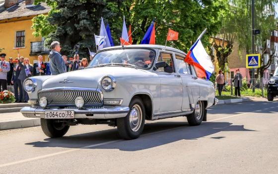 Автопробег по местам боевой славы прошёл в Брянске