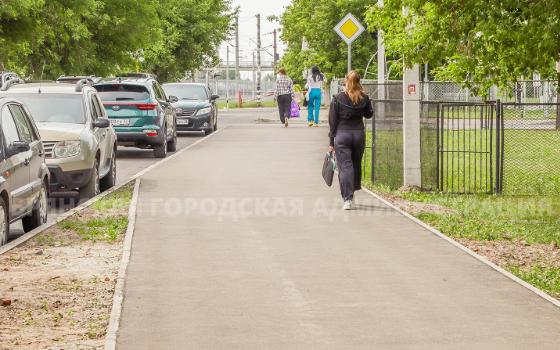 Улицу Клубную отремонтировали в Брянске за два миллиона рублей