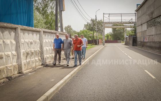 За 11,5 млн рублей реконструировали проезд в промзоне Брянска