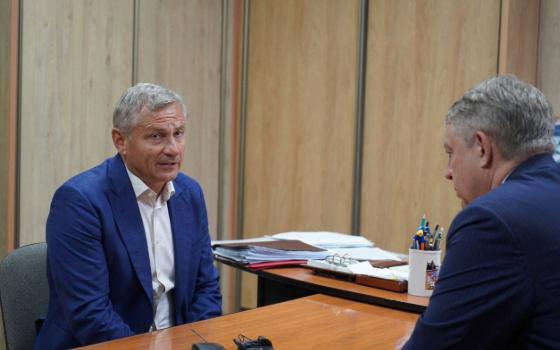 Брянский губернатор встретился с акционером ООО «НовоТехРейл»