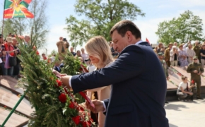 «Небесный батальон» на общей плите 