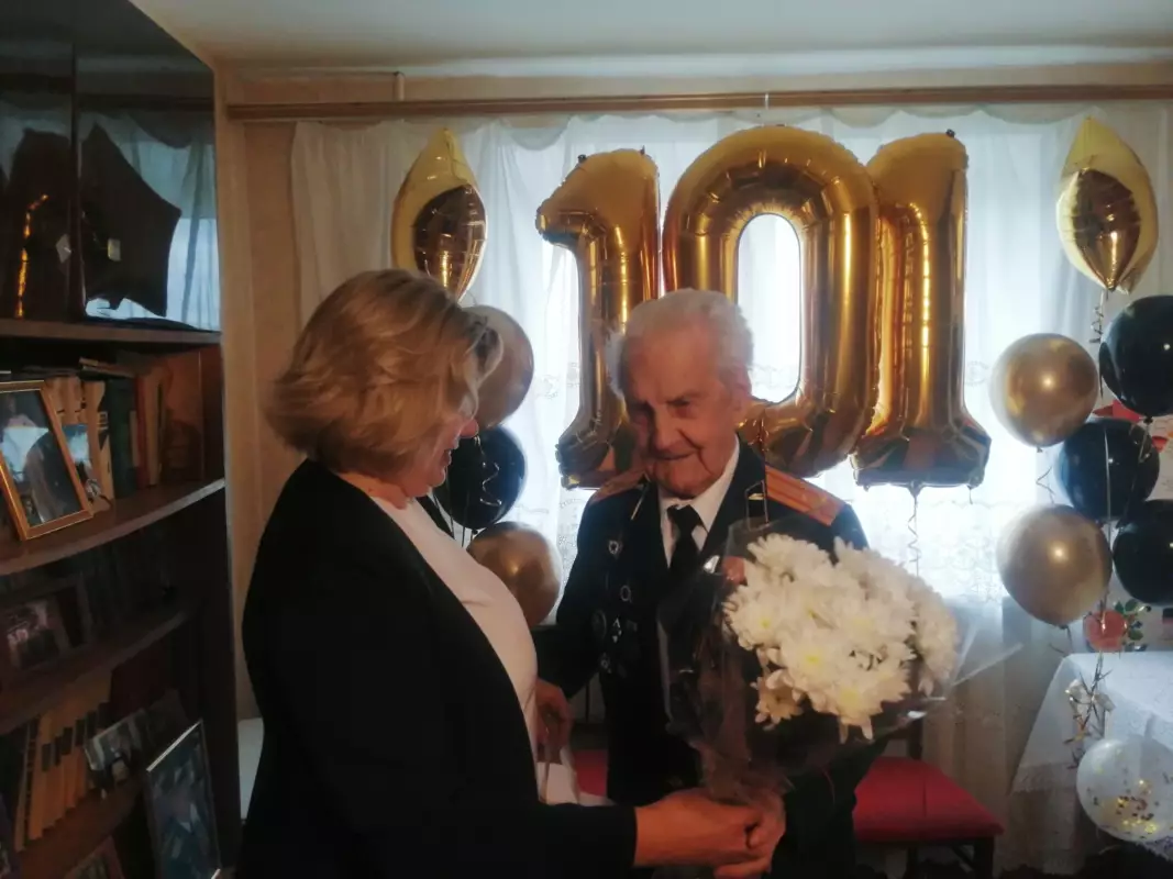 Брянский ветеран отметил 101 день рождения