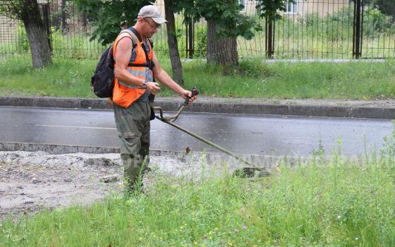 132 тысячи квадратных метров травы скосили в Брянске